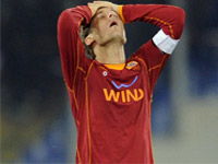 Francesco Totti - Roma-Arsenal - Champions League (Grazia Neri)