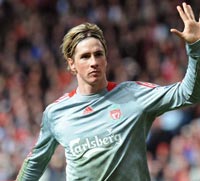 EPL: Fernando Torres, Manchester United - Liverpool (PA)