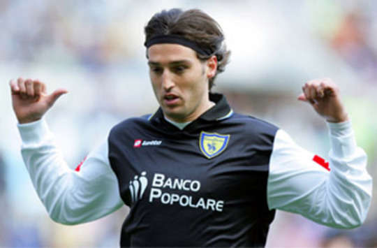Erion Bogdani - Lazio-Chievo - Serie A (Grazia Neri)