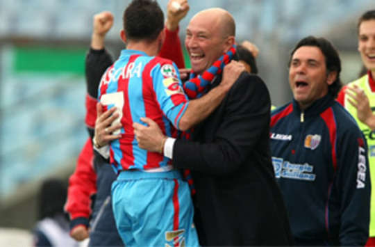Giuseppe Mascara & Walter Zenga - Udinese-Catania - Serie A (Grazia Neri)