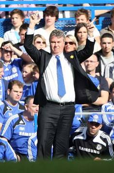 EPL: Guus Hiddink, Chelsea v Manchester City (PA)