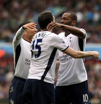 EPL: Darren Bent, Aston Villa - Tottenham (PA)