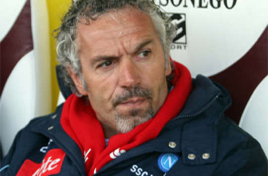 Former Italy coach Roberto Donadoni takes his first game in charge of Napoli