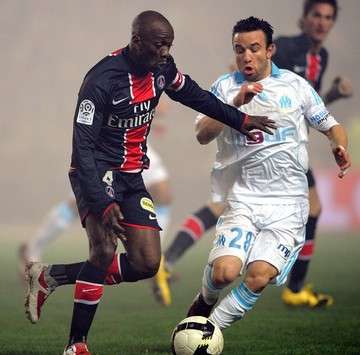 Ligue 1 : Claude Makelele (Paris SG) vs Mathieu Valbuena (Marseille)