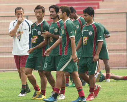 Mohun Bagan Players Training (Mangopeel)