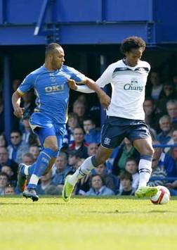 EPL: Younes Kaboul - Joao Alves Jo, Portsmouth v Everton (PA)