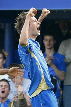 EPL: Peter Crouch, Portsmouth v Everton (PA)