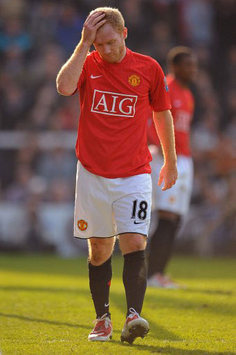 EPL: Paul Scholes, Fulham v Manchester United (PA)