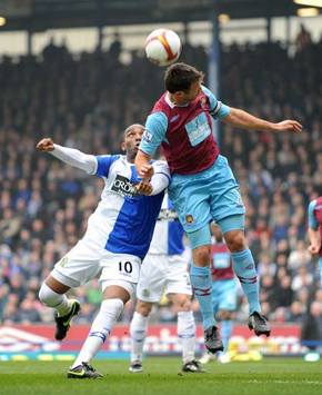 EPL: Lucas Neill - Benedict McCarthy, Blackburn Rovers v West Ham United (PA)