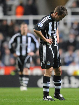EPL: Michael Owen, Newcastle United - Arsenal (PA)