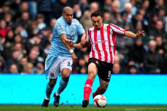 EPL: Nigel De Jong - Steed Malbranque, Manchester City v Sunderland (PA)