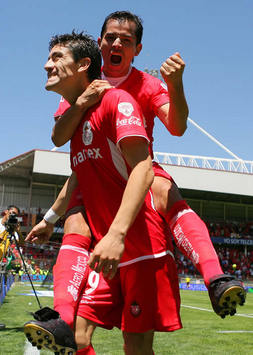Hector Mancilla e Israel López- Toluca vs Cruz Azul (Mexsport)