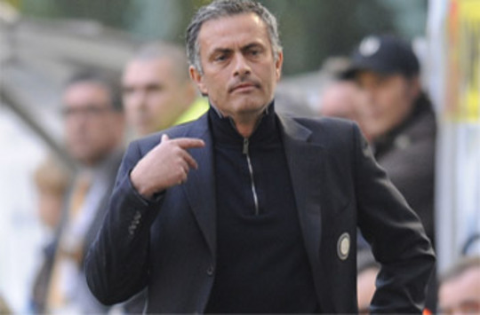 José Mourinho durante Inter-Reggina (Grazia Neri)