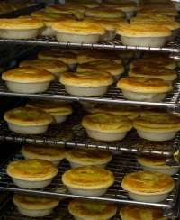 Hot pies - food in football