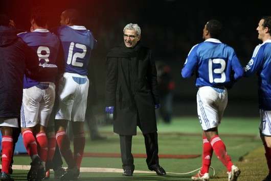 Raymond Domenech (Lithuania vs France)