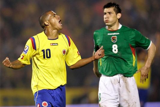 Dünya Kupası 2010 Güney Amerika Elemeleri: Macnelly Torres (Kolombya) (Caracol.com)