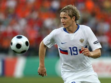 Roman Pavlyuchenko of Russia (PA)