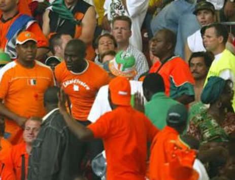 Ivory Coast fans (PA)