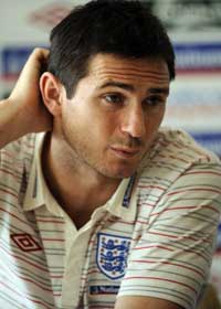 Frank Lampard - England (PA)