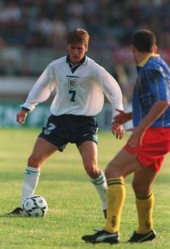 David Beckham England debut vs Moldova 1996 (Empics)