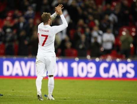 Beckham Goals on Beckham To Receive Uefa Award For Services To England   Goal Com