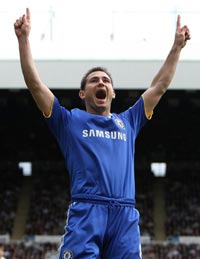 EPL: Frank Lampard, Newcastle United - Chelsea (PA)