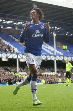 EPL: Joao Alves Jo, Everton v Wigan Athletic (PA)