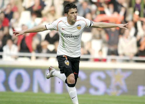 David Villa, Valencia-Getafe (MARCA)