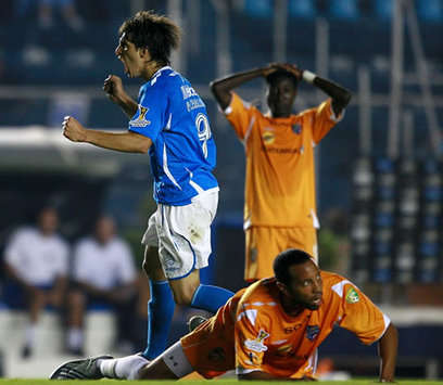 Pablo Zeballos- Cruz Azul vs Puerto Rico Islanders (Mexsport)
