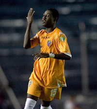Sandy Gbandi- Cruz Azul vs Puerto Rico Islanders (Mexsport)