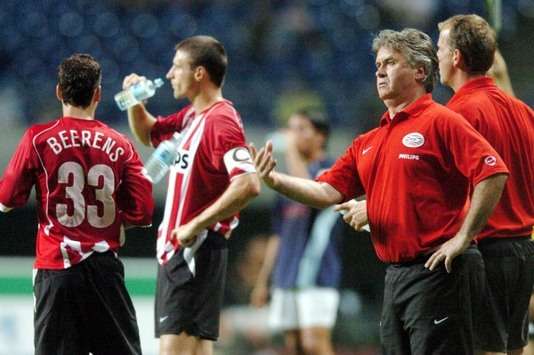 Peaccup 2005 : guus hiddink PSV coach  (peacecup)