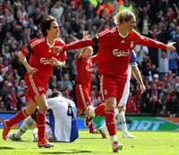 EPL: Fernando Torres, Liverpool - Blackburn Rovers (PA)