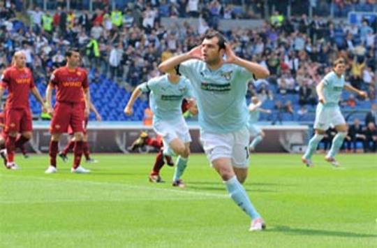 Goran Pandev - Lazio-Roma - Serie A (Grazia Neri)