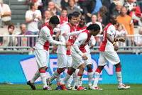 Ajax - Willem II, Cvitanich na de 1-0 (foto PRO SHOTS)