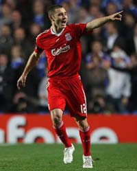 CL: Fabio Aurelio, Chelsea v Liverpool (PA)