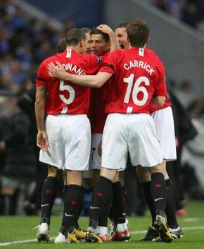 CL: Cristiano Ronaldo, Porto - Manchester United (PA)