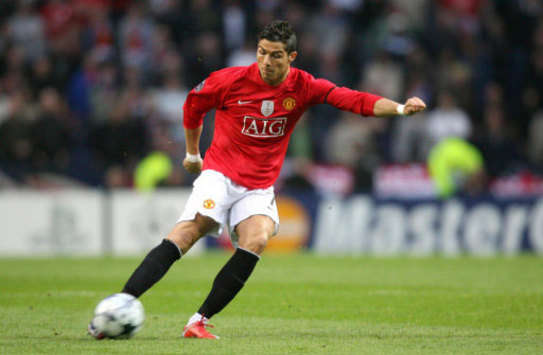 CL: Cristiano Ronaldo, Porto - Manchester United (PA)