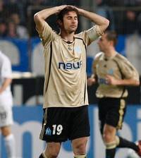 Uefa Cup : Lorik Cana (Marseille)
