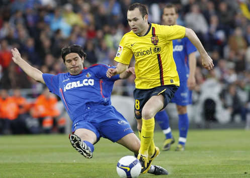 Contra, Iniesta, Getafe-Barcelona (MARCA)