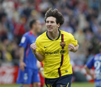 Dribbelkünstler Lionel Messi (MARCA)