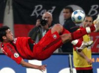 DFB-Pokal: Bayer Leverkusen - Mainz 05, Aturo Vidal (firo)