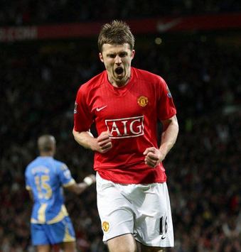 EPL: Michael Carrick, Manchester United v Portsmouth (PA)