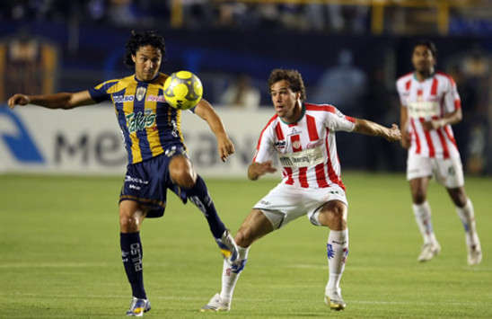 Braulio Luna y Federico Insua- San Luis vs Necaxa (Mexsport)
