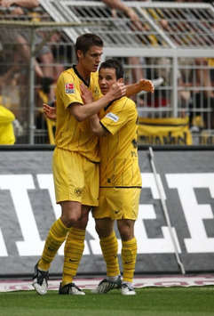 Bundesliga: Borussia Dortmund - Hamburger SV, Kehl, Hajnal (firo)