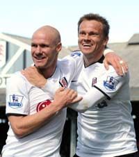 EPL: Erik Nevland, Fulham v Stoke City (PA)