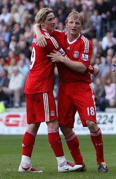 EPL: Dirk Kuyt, Hull v Liverpool (PA)