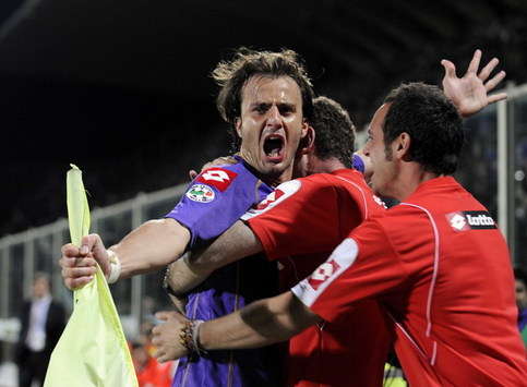 Gilardino - Fiorentina-Roma Serie A (Grazia Neri)