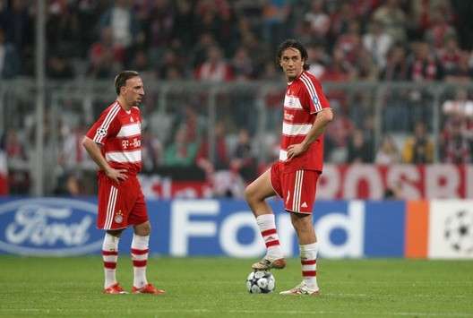Bundesliga : Franck Ribery & Luca Toni (Bayern Munchen)