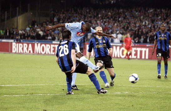 Zalayeta - Napoli-Inter Serie A (Grazia Neri)