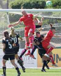 WPS: Abby Wambach, Washington Freedom v. Gold Pride, April 2009 (ISI)